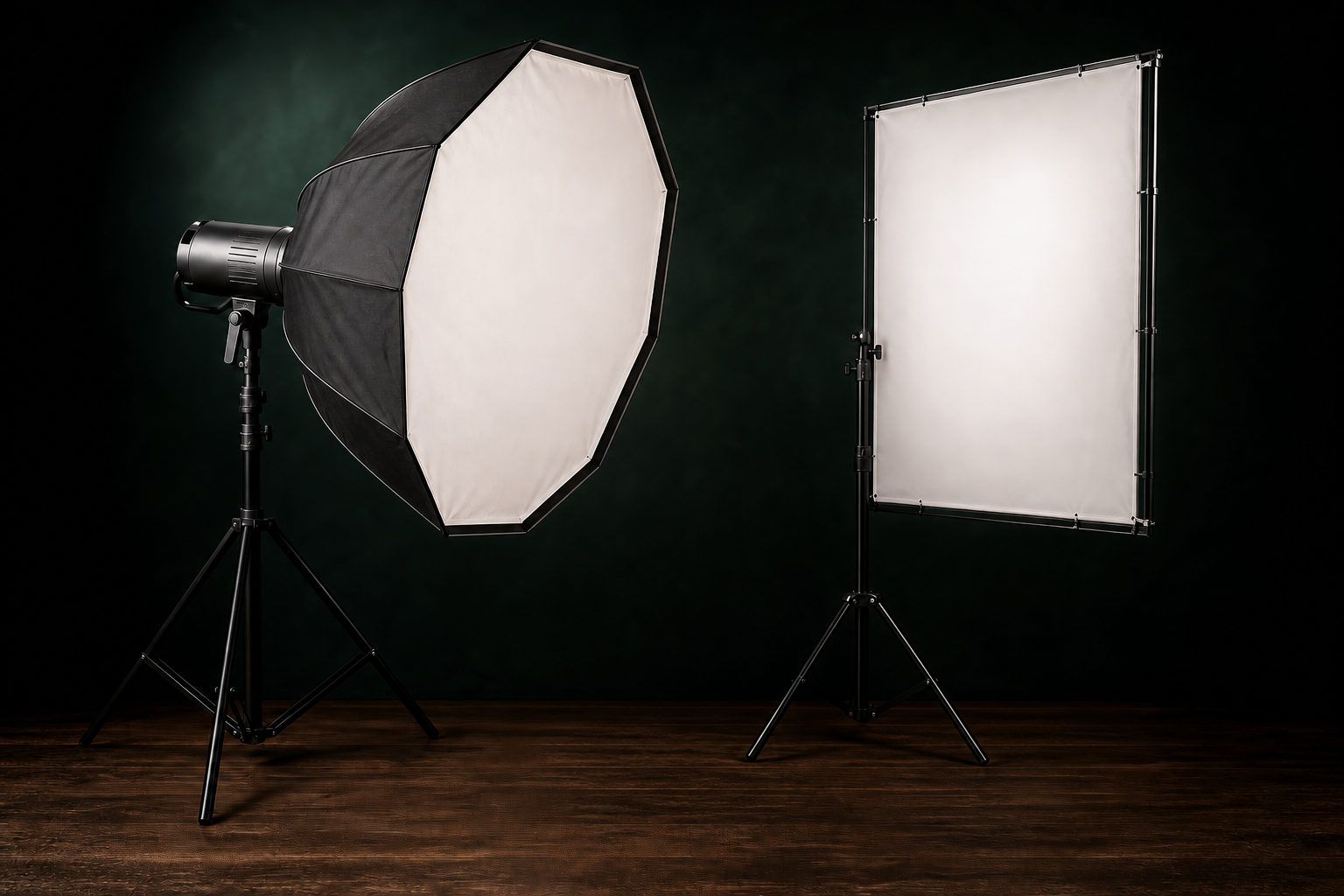 Professional studio lighting